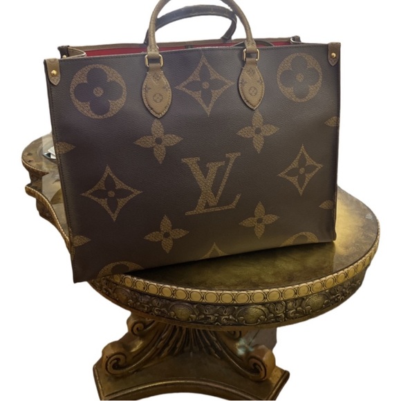 Louis Vuitton Onthego GM Monogram Giant Canvas Brown - Picture 6 of 9